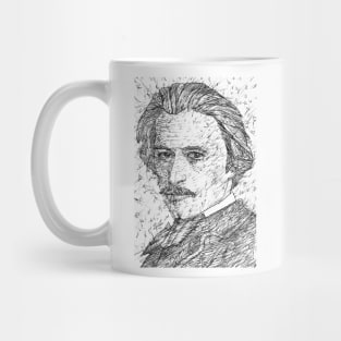 HUGO WOLF pencil portrait .1 Mug